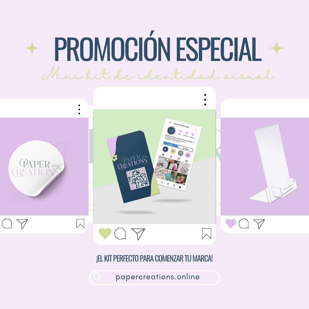 Mini kit de identidad visual para emprendedores